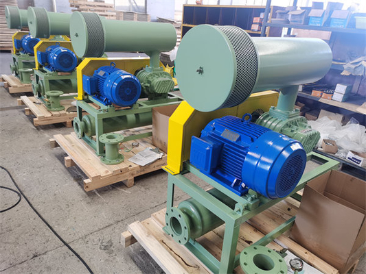 5.46m3/min RPM1150 DN80 Taşıma Hava veya Oksijen Tedarik için Üç Lobe Köklü Blower