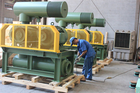 Gaz Taşımacılığı için 60KPA Üç Loblu Döner Blower
