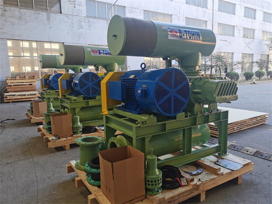 Çevre Koruması için 850-2000 Rpm Ordusu Yeşil 3 Lobe Blower