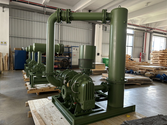 Yüksek Basınçlı Kök Lobe Blower 100Kpa-150Kpa İki Aşama DN100