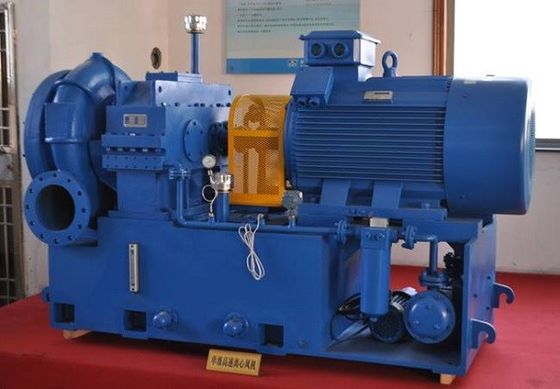 98KPA 90KW Çok aşamalı Merkezi Havalandırıcı hava kompresörü geri yıkama için 50m3/min