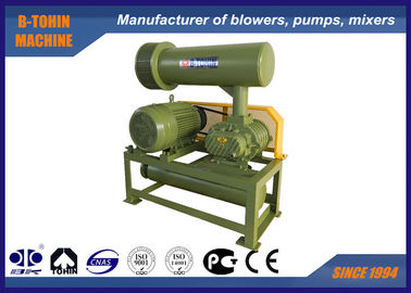 4.89-17.86m3/Min 100mm Port diya. Rotary 10KPA - 50 KPA Tri Lobe Roots Blower Güvenilir Havalandırıcı