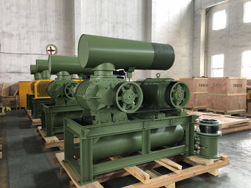DN200 Üç Lobe Köklü Blower 30-132KW 80KPA Hava Soğutma Döner Blower