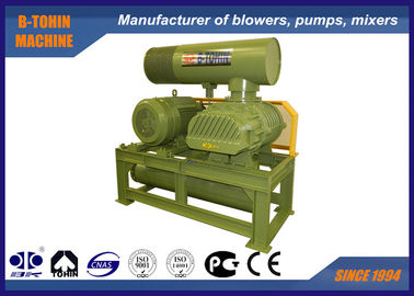 Hava Soğutma Üç Loblu Çimento Yüksek Basınçlı Kök Blower 22-160kw Daha Yüksek Kapasite