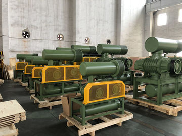 18.5KW 0.04Mpa Üç Lobe Roots Blower Toz, taneler vb. nükleer transfer için uygulama.