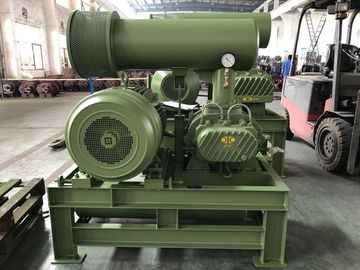 Yüksek Basınçlı Kökler Rotary Lobe Blower100KPA 1500m3 / dk Kimya, Metalurji için