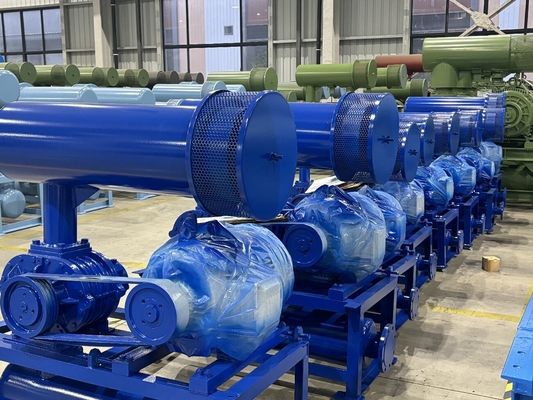 Lobe Roots Air Blower DN150 hava soğutma, dikey türü kökler blower