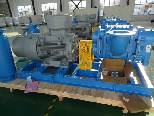 DN40 0.42-1.42 M3/min Özel gaz için paslanmaz çelik kök üfleyicisi