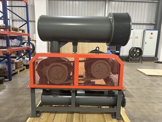 DN40 (1.5' ') Üç Loblu Kökler Fırlatıcı 0.37-1.11 m3/min Hava Kapasitesi ve 2300 rpm Maksimum Hız