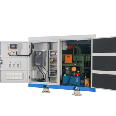 BLG360RB-II, 100-150 Kpa basınç,101.2-196.4m3/min Hava akışı, 1800-3100 RPM Hız, Entegre Kaydırma Montajlı Akıllı vida üfleyicisi