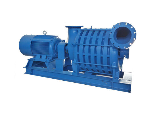 D120 Serisi Çok Kademeli 49-98 KPa PLC Kontrollü Rulman Yağlamalı Santrifüj Blower
