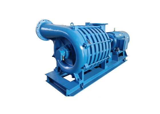 D120 Serisi Çok Kademeli 49-98 KPa PLC Kontrollü Rulman Yağlamalı Santrifüj Blower