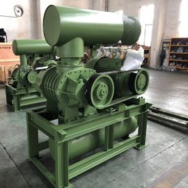 Yeşil Aksyal Akış Üç Lobe Kök Fırlatıcı BK8024S 90KW Su Arıtma için