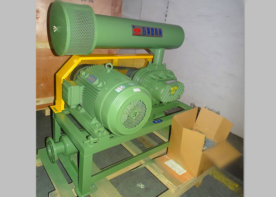 Küçük Pnömatik Taşıma 10-80kpa Su Arıtma Yüksek Basınçlı Roots Blower