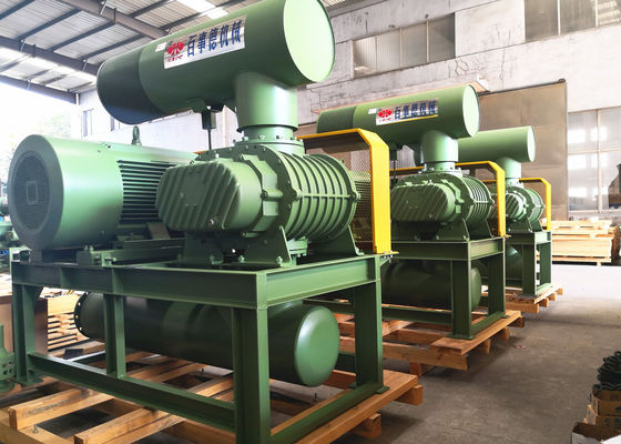 10" 80kpa 71.52m3/Min 132kw dökme demir üç lob kökleri nefesi