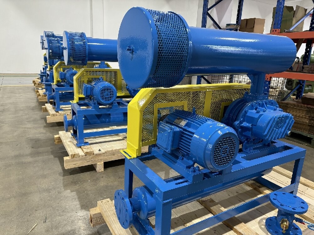 Lobe Roots Air Blower DN150 hava soğutma, dikey türü kökler blower