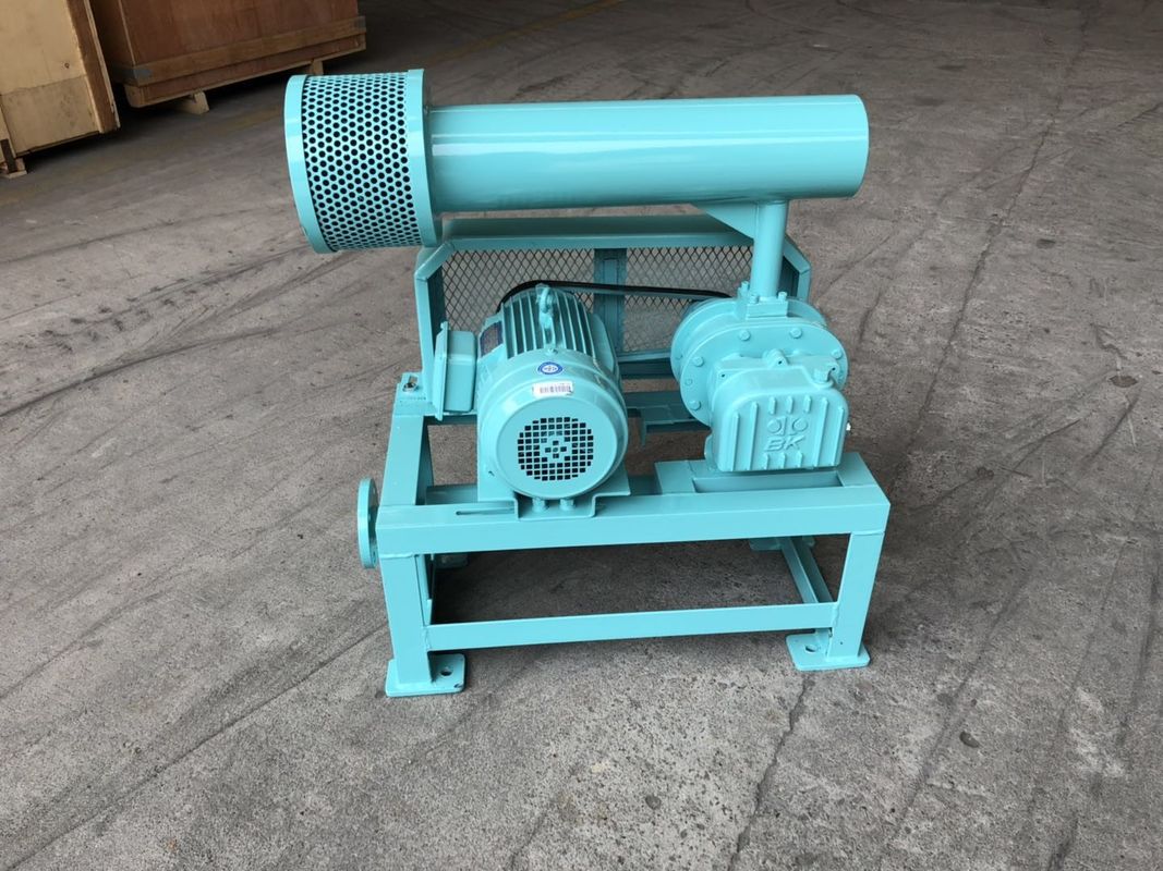 Güvenilir Performans Mavi Renk Kökleri Lob Blower / Kökleri Çeşitli Kullanımlar İçin Döner Blower