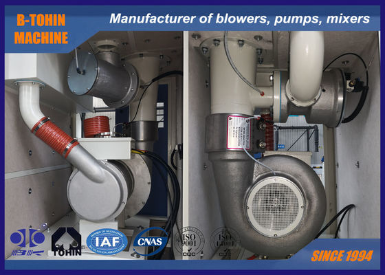 Plc Yağsız Yüksek Hızlı 60KPA Turbo Santrifüj Blower